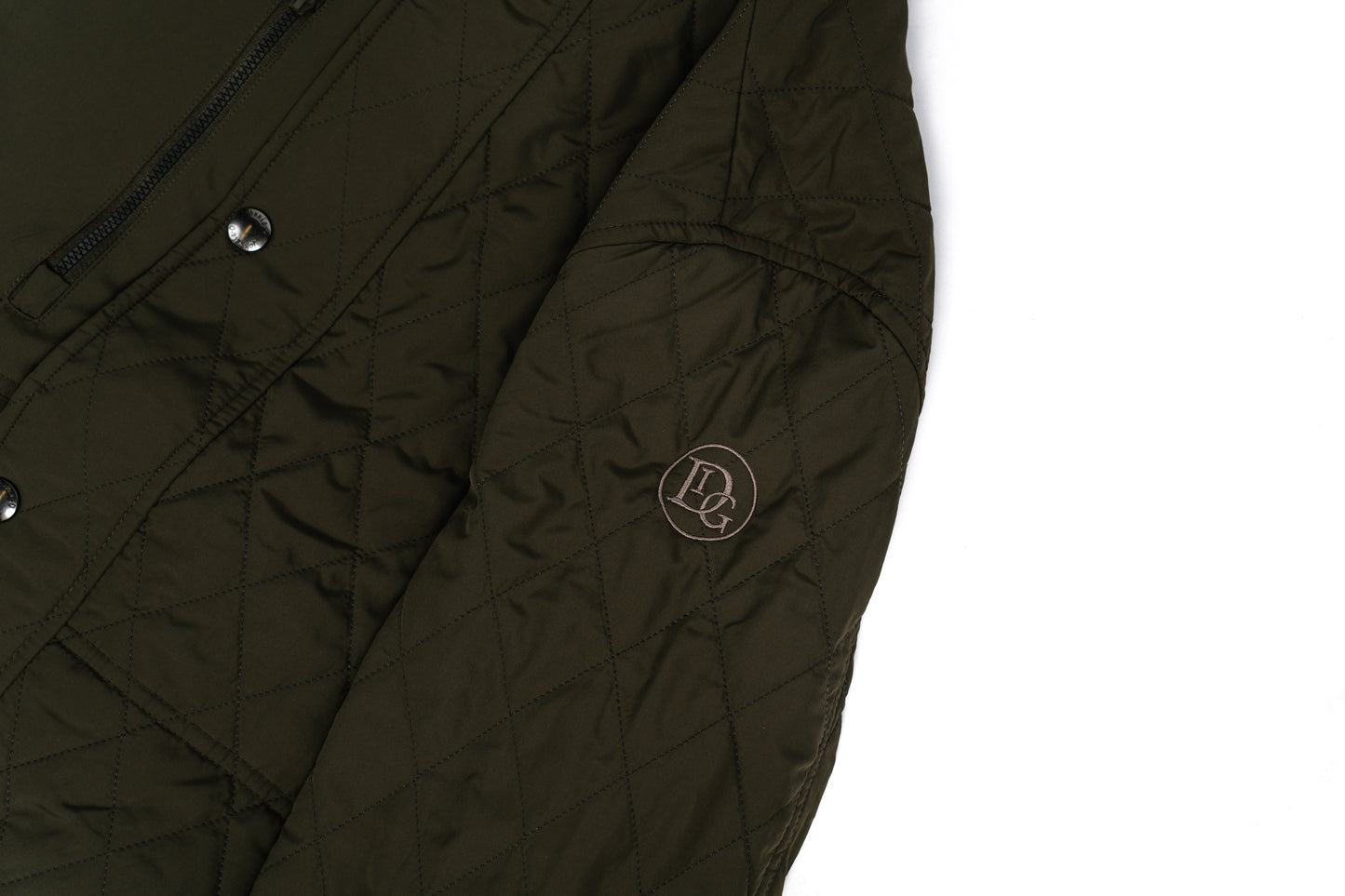 Johnnie-O Quilted Snap Jacket (DIG)