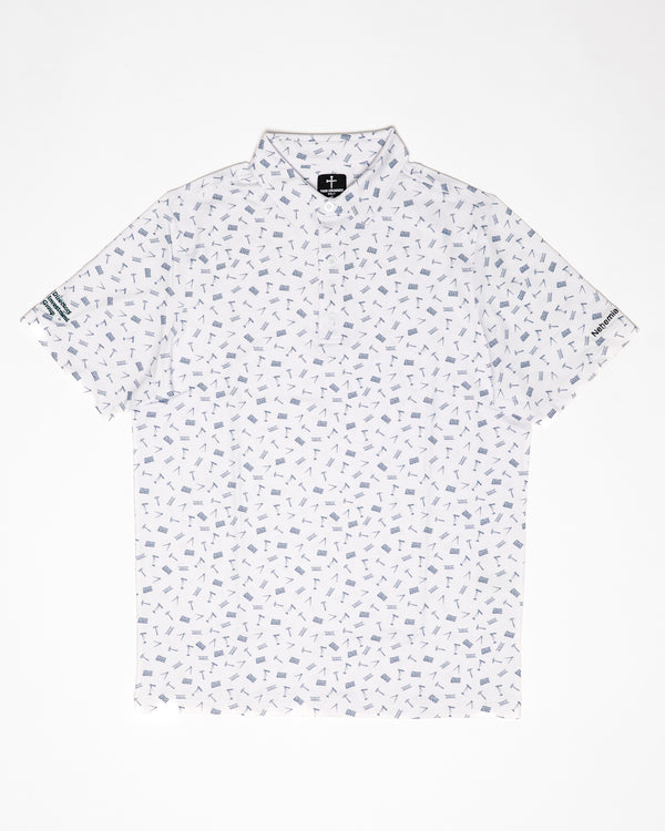 Tees Crossed "I'm Doing a Great Work" Polo Golf Shirt (DIG)