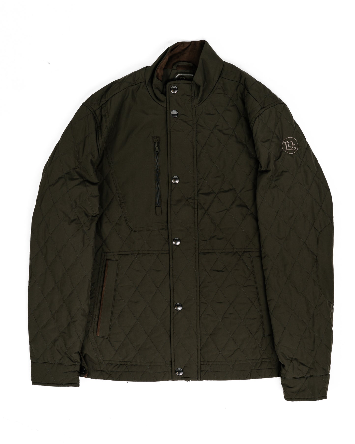 Johnnie-O Quilted Snap Jacket (DIG)