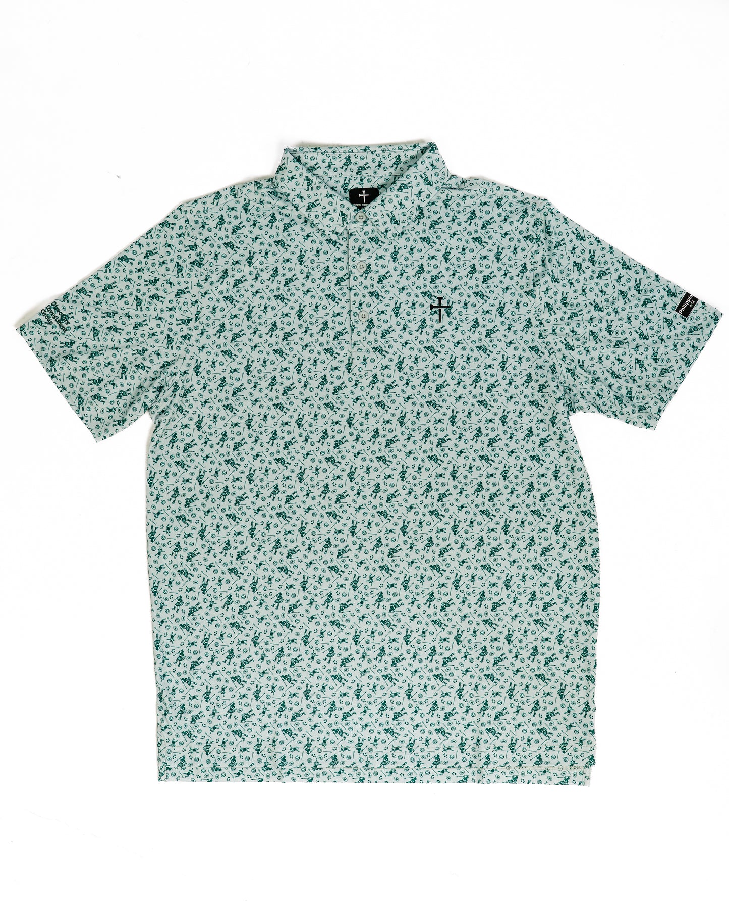 Tees Crossed "Rise Above" Golf Polo (DIG)