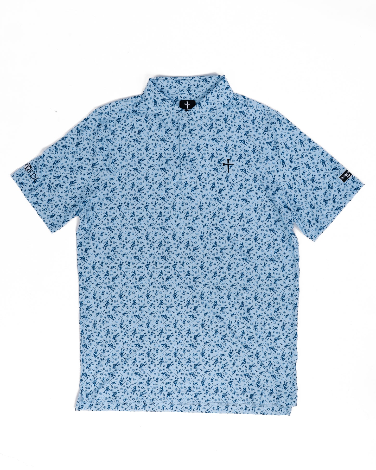 Tees Crossed "Rise Above" Golf Polo (FDL)