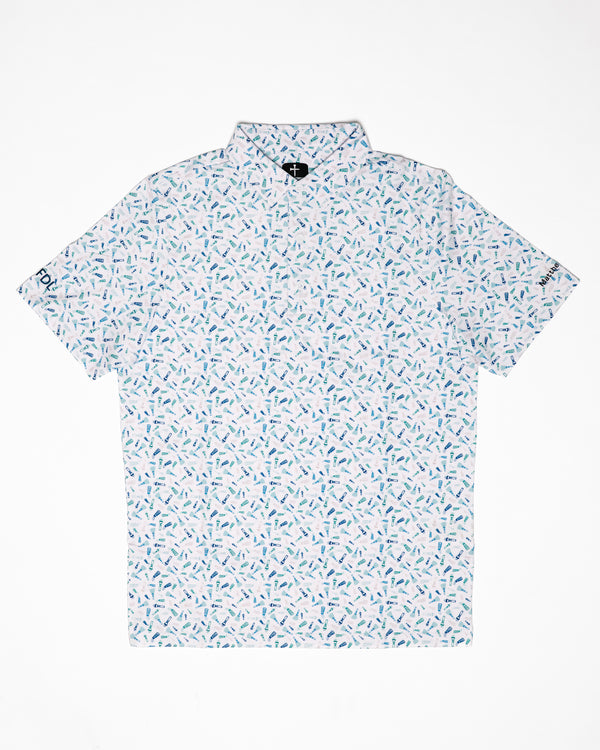 Tees Crossed "Salt & Light" Golf Polo Shirt (FDL)